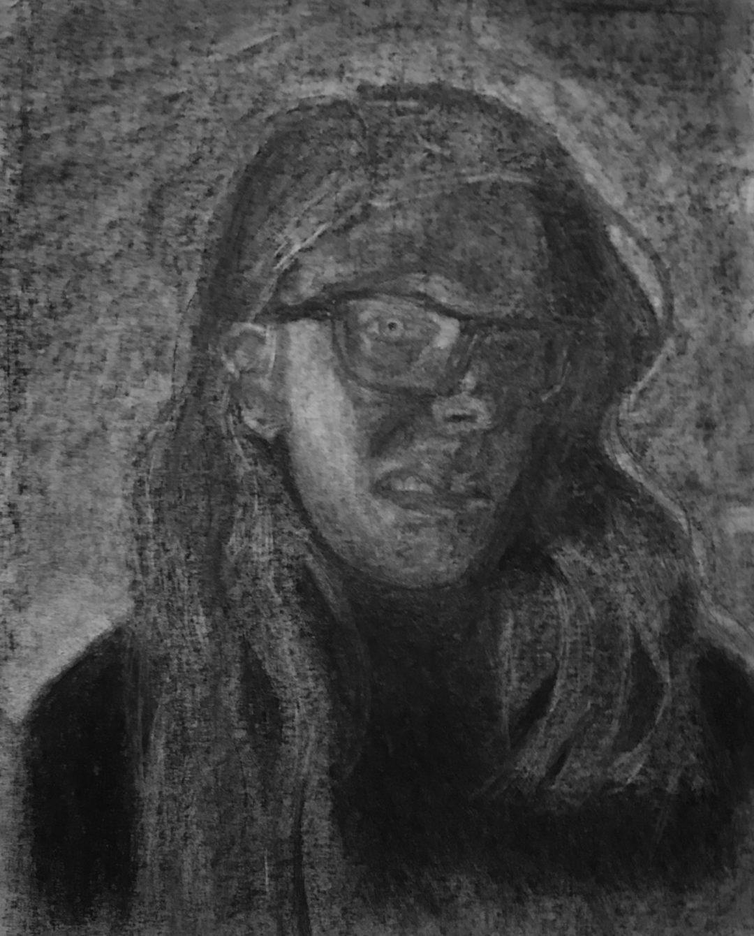 Chacoal Self Portrait