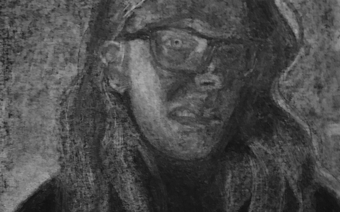 Chacoal Self Portrait