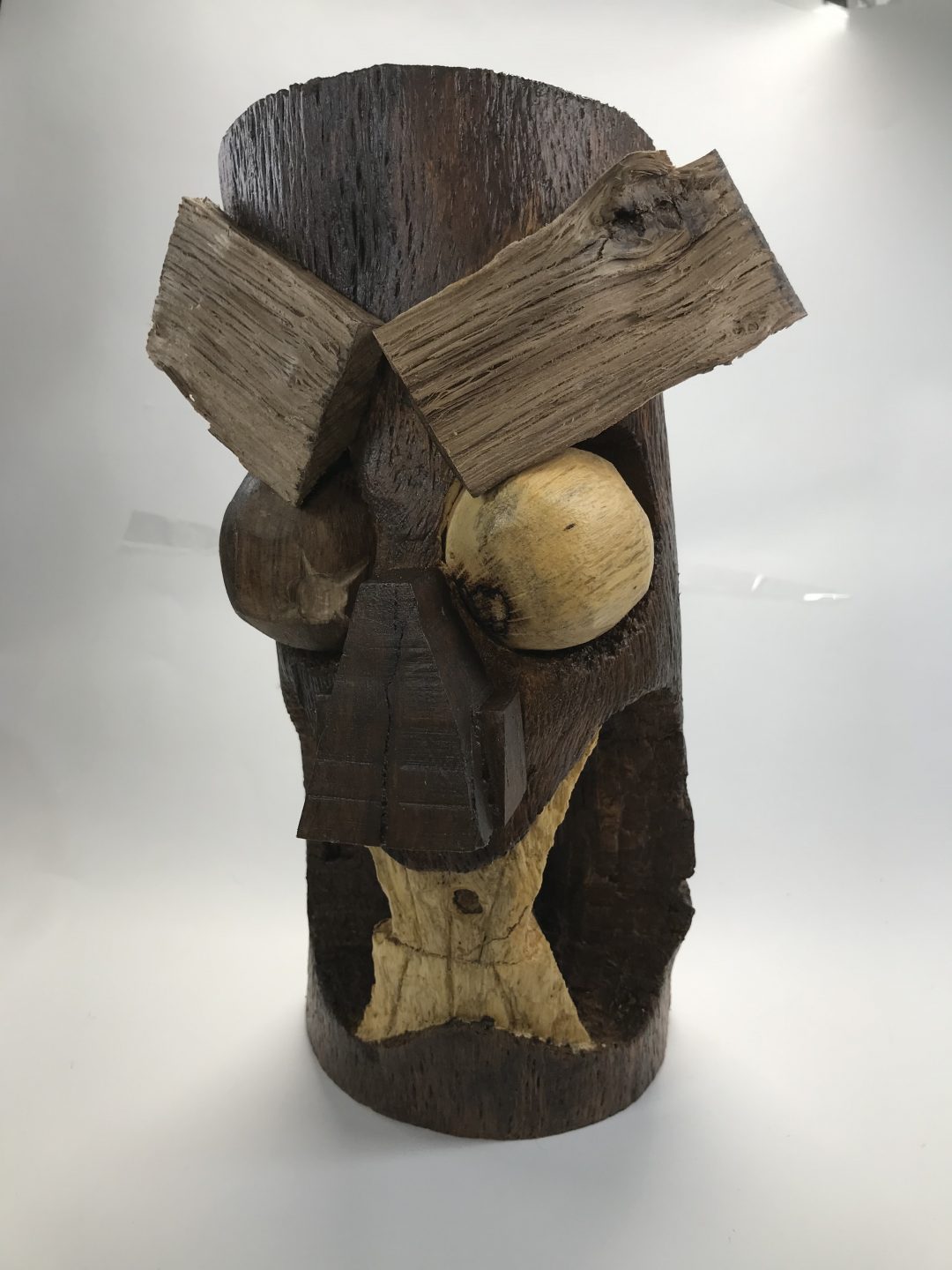 Tropical Wooden Head (not a Tiki)