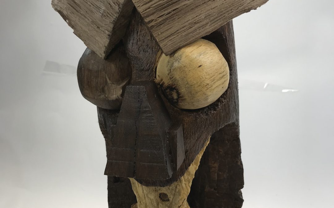 Tropical Wooden Head (not a Tiki)