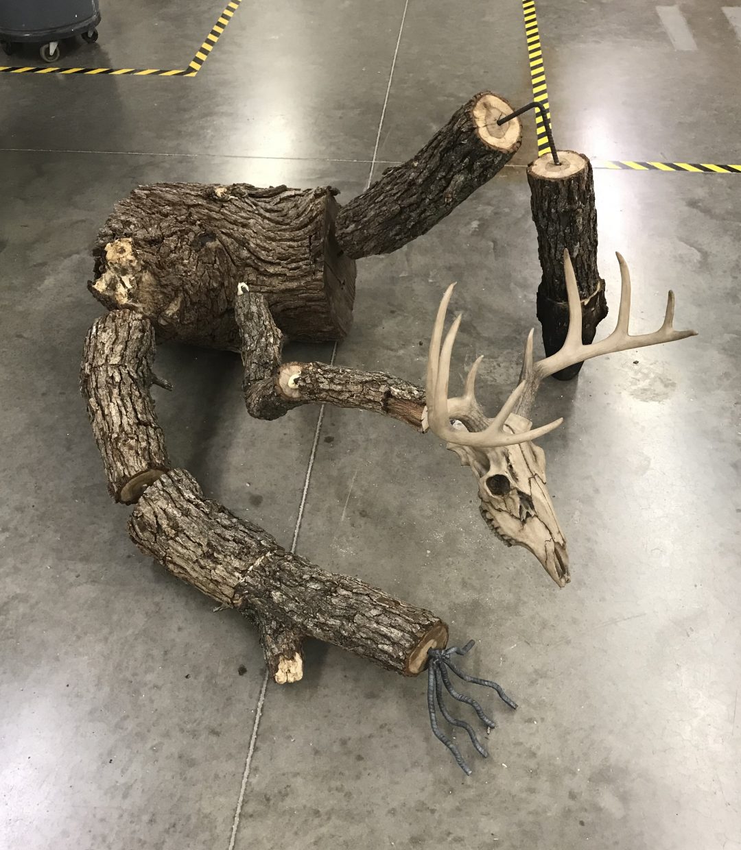 Big Ugly Deer Sculpture
